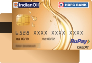 HDFC INDIAN OIL Credit Card