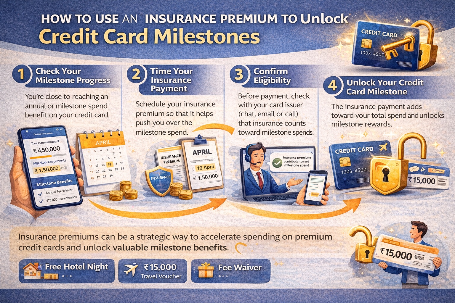 Credit Cards Where Insurance Payments Count Toward Milestone Spends (2026 Guide)