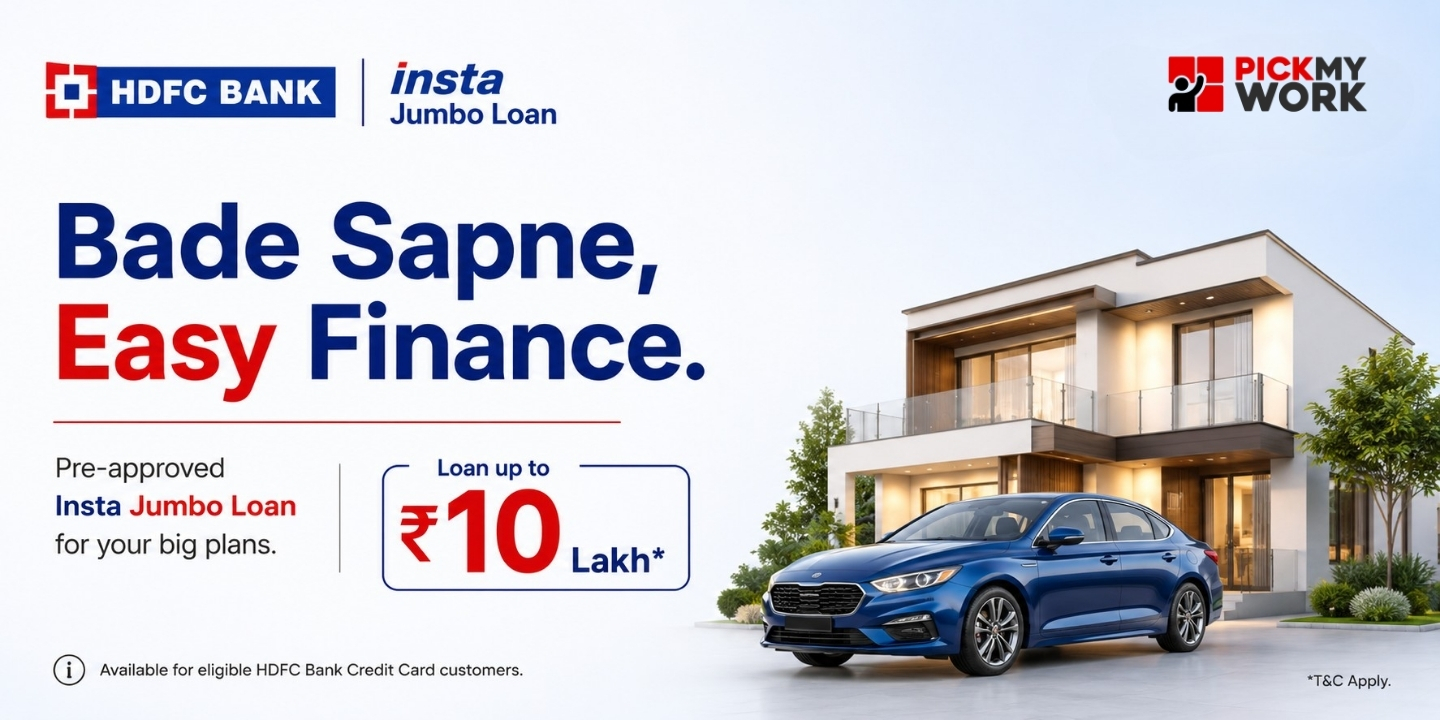 HDFC Insta Jumbo Loan – Get Instant Cash Above Your Credit Limit