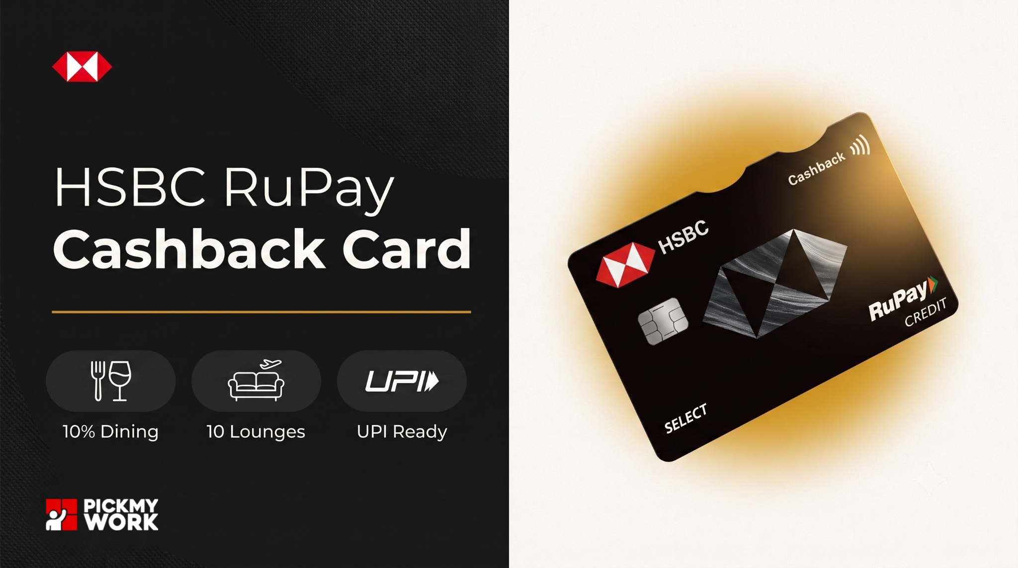 HSBC Rupay Cashback Card